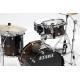 TAMA Starclassic Walnut/Birch 3-piece shell pack with 20" bass drum TRANSPARENT MOCHA FADE