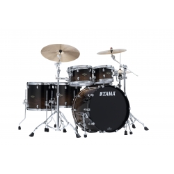 TAMA Starclassic Walnut/Birch 5-piece shell pack with 22" bass drum TRANSPARENT MOCHA FADE