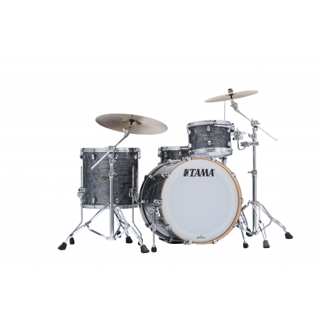 TAMA Starclassic Walnut/Birch 3-piece shell pack with 22" bass drum CHARCOAL ONYX