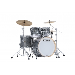 TAMA Starclassic Walnut/Birch 4-piece shell pack with 22" bass drum CHARCOAL ONYX