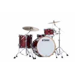 TAMA Starclassic Walnut/Birch 3-piece shell pack with 22" bass drum RED OYSTER