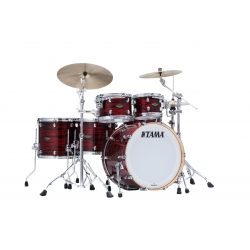 TAMA Starclassic Walnut/Birch 5-piece shell pack with 22" bass drum RED OYSTER
