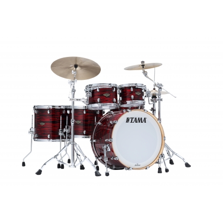 TAMA Starclassic Walnut/Birch 5-piece shell pack with 22" bass drum RED OYSTER