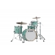 TAMA Starclassic Walnut/Birch 3-piece shell pack with 20" bass drum SURF GREEN SILK