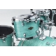 TAMA Starclassic Walnut/Birch 4-piece shell pack with 22" bass drum SURF GREEN SILK