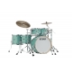 TAMA Starclassic Walnut/Birch 5-piece shell pack with 22" bass drum SURF GREEN SILK