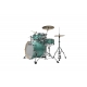 TAMA Starclassic Walnut/Birch 5-piece shell pack with 22" bass drum SURF GREEN SILK