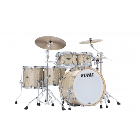 TAMA Starclassic Walnut/Birch 5-piece shell pack with 22" bass drum VINTAGE MARINE PEARL