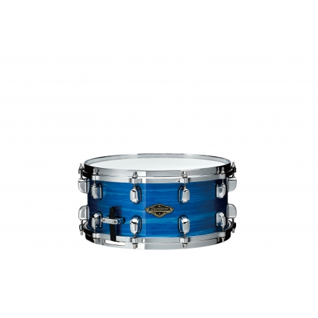 TAMA Starclassic Walnut/Birch 14"x6.5" Snare Drum LACQUER OCEAN BLUE RIPPLE