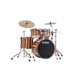 TAMA Starclassic Performer 4-piece shell pack with 22" bass drum CARAMEL AURORA