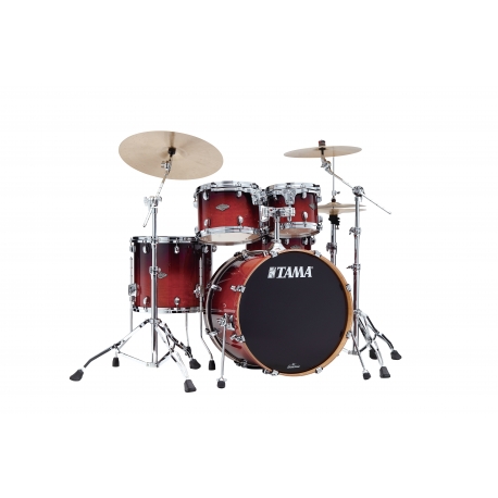 TAMA Starclassic Performer 4-piece shell pack with 22" bass drum DARK CHERRY FADE