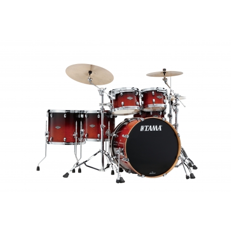 TAMA Starclassic Performer 5-piece shell pack with 22" bass drum DARK CHERRY FADE