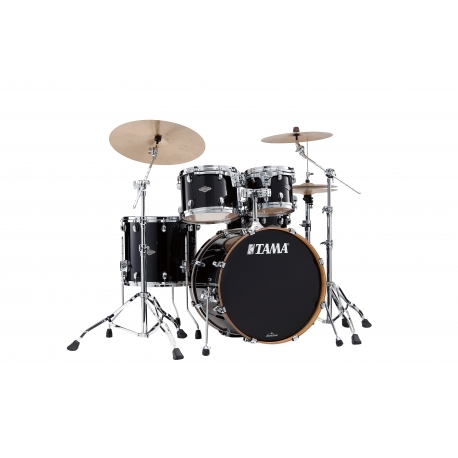 TAMA Starclassic Performer 4-piece shell pack with 22" bass drum PIANO BLACK