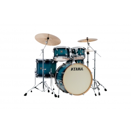 TAMA Superstar Classic 5-piece shell pack with 22" bass drum BLUE LACQUER BURST