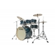 TAMA Superstar Classic 7-piece shell pack with 22" bass drum GLOSS SAPPHIRE LACEBARK PINE