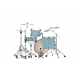 TAMA Superstar Classic 4-piece shell pack with 18" bass drum LIGHT EMERALD BLUE GREEN