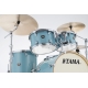 TAMA Superstar Classic 5-piece shell pack with 20" bass drum LIGHT EMERALD BLUE GREEN