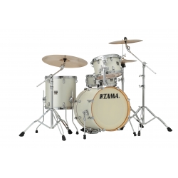 TAMA Superstar Classic 4-piece shell pack with 18" bass drum SATIN ARCTIC PEARL