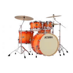 TAMA Superstar Classic 5-piece shell pack with 22" bass drum TANGERINE LACQUER BURST