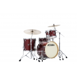 TAMA Superstar Classic 4-Piece shell pack with 18" Bass Drum DARK RED SPARKLE