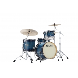 TAMA Superstar Classic 4-piece kit with 18" Bass Drum & hardware pack BLUE LACQUER BURST