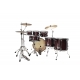 TAMA Superstar Classic 7-piece kit with 22" Bass Drum & hardware pack GLOSS GARNET LACEBARK PINE