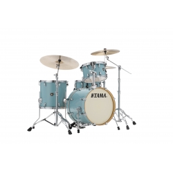 TAMA Superstar Classic 4-piece kit with 18" Bass Drum & hardware pack LIGHT EMERALD BLUE GREEN