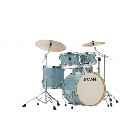 TAMA Superstar Classic 5-piece kit with 20" Bass Drum & hardware pack LIGHT EMERALD BLUE GREEN