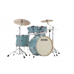 TAMA Superstar Classic 5-piece kit with 22" Bass Drum & hardware pack LIGHT EMERALD BLUE GREEN