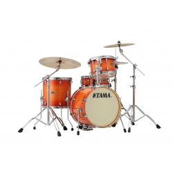 TAMA Superstar Classic 4-piece kit with 18" Bass Drum & hardware pack TANGERINE LACQUER BURST