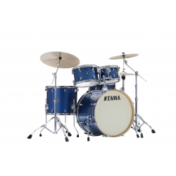 TAMA Superstar Classic 5-Piece kit with 22" Bass Drum & hardware pack INDIGO SPARKLE