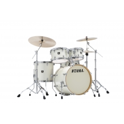 TAMA Superstar Classic 5-Piece kit with 20" Bass Drum & hardware pack VINTAGE WHITE SPARKLE