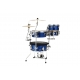 TAMA Cocktail-JAM 4-piece complete kit with 16" bass drum INDIGO SPARKLE