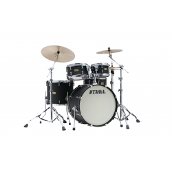 TAMA S.L.P. Dynamic Kapur 4-piece shell pack with 22" bass drum FLAT BLACK