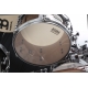 TAMA S.L.P. Dynamic Kapur 4-piece shell pack with 22" bass drum GLOSS BLACK KAPUR BURST