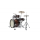 TAMA S.L.P. Dynamic Kapur 5-piece shell pack with 22" bass drum GLOSS BLACK KAPUR BURST