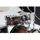 TAMA S.L.P. Dynamic Kapur 5-piece shell pack with 22" bass drum GLOSS BLACK KAPUR BURST