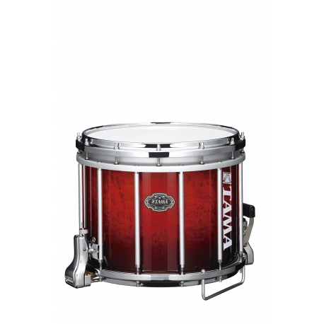 TAMA Fieldstar 14"x12" Marching Snare Drum DARK CHERRY FADE