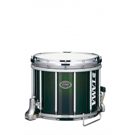 TAMA Fieldstar 14"x12" Marching Snare Drum DEEP GREEN FADE