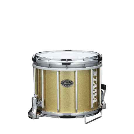 TAMA Fieldstar 14 x12 Marching Snare Drum VINTAGE GOLD SPARKLE Musique N 1