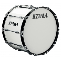 TAMA Starlight 22"x14" Marching Bass Drum SUGAR WHITE