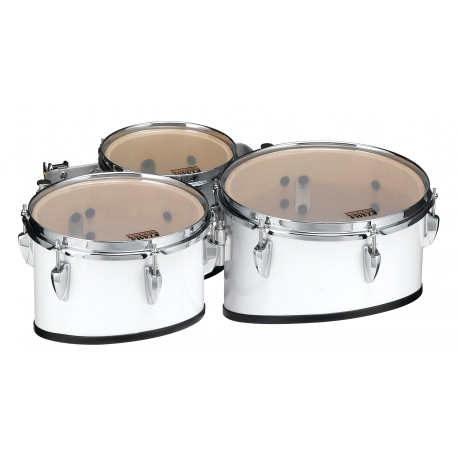 TAMA Starlight Marching Trio Tenor Drums 8"-10"-12" SUGAR WHITE