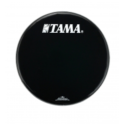 TAMA Bass Drum Front Head 22", Black w/ TAMA & Starclassic Logo