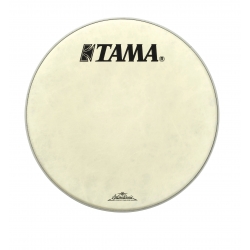 TAMA Bass Drum Front Head 22", White Fiber Laminated w/ TAMA & Starclassic Logo