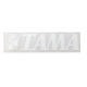 TAMA Logo Sticker (White / 50mm x 230mm)