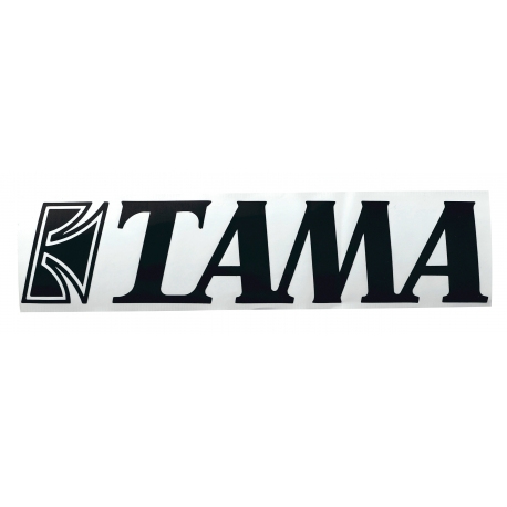TAMA Logo Sticker (Black / 60mm x 280mm)