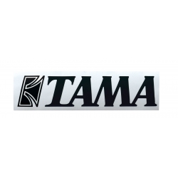 TAMA Logo Sticker (Black / 35mm x 150mm)