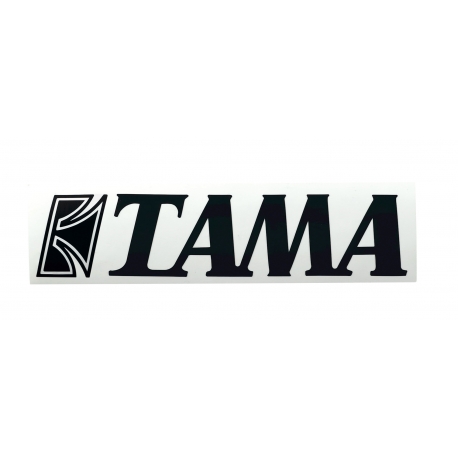 TAMA Logo Sticker (Black / 40mm x 190mm)