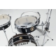 TAMA Club-JAM Pancake 4-piece shell pack with 18" bass drum HAIRLINE BLACK