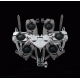 TAMA STAR Double Tom Stand Double Braced Legs